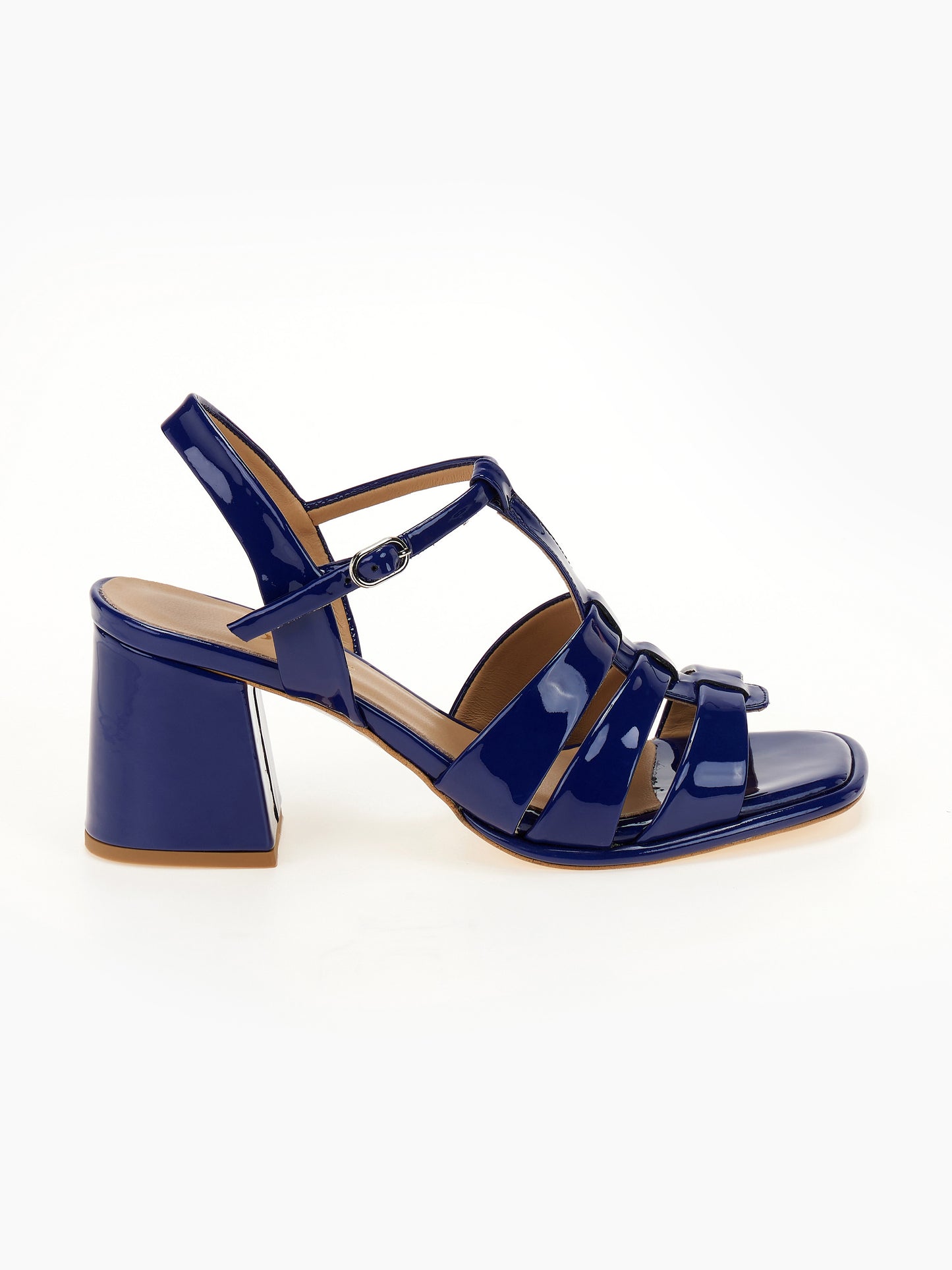 DORE | Πέδιλα Λουστρίνι Slingback | Μπλε