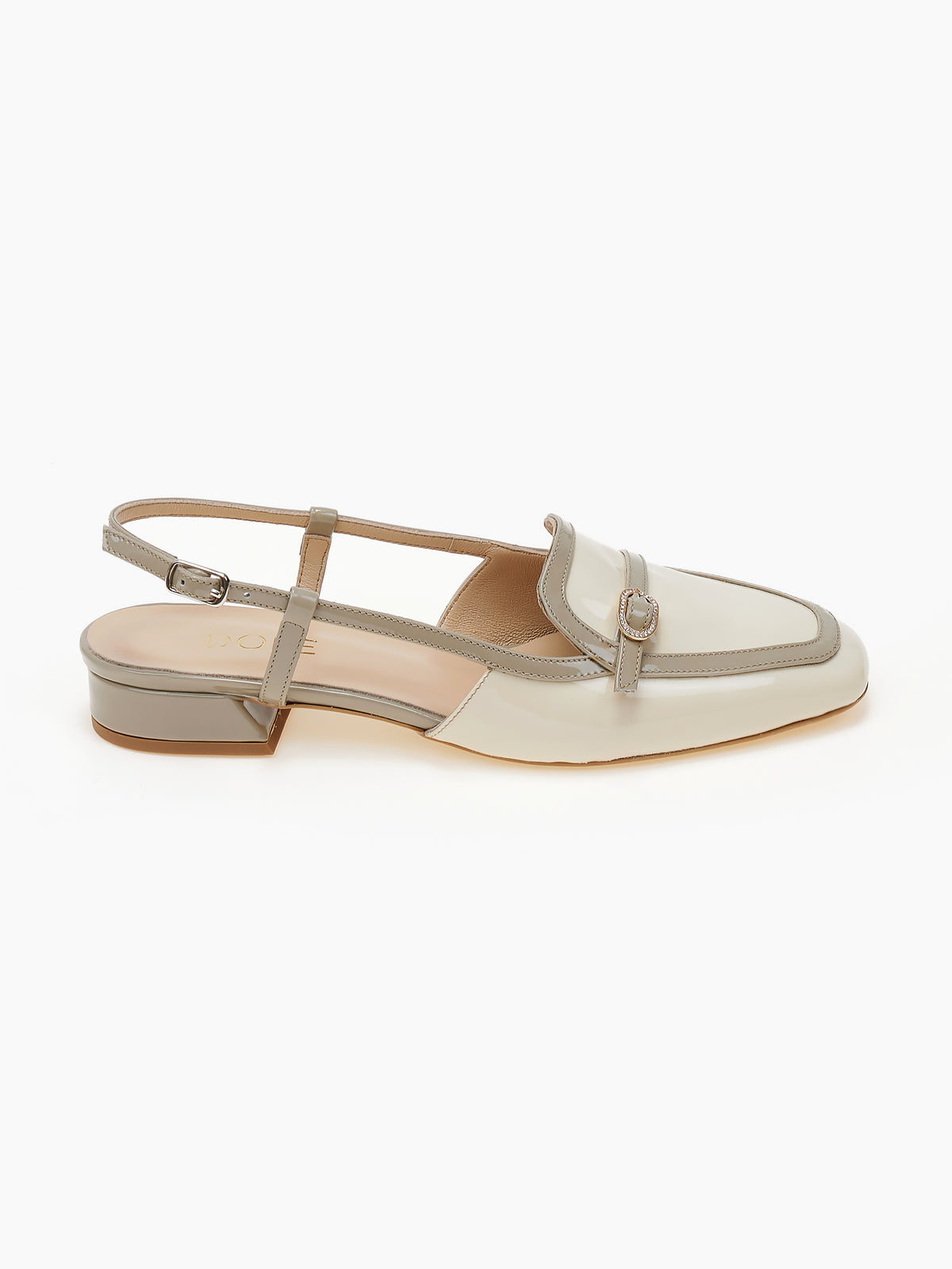 DORE | Γόβες slingback | Μπέζ με Πούρο Λουστρίνι