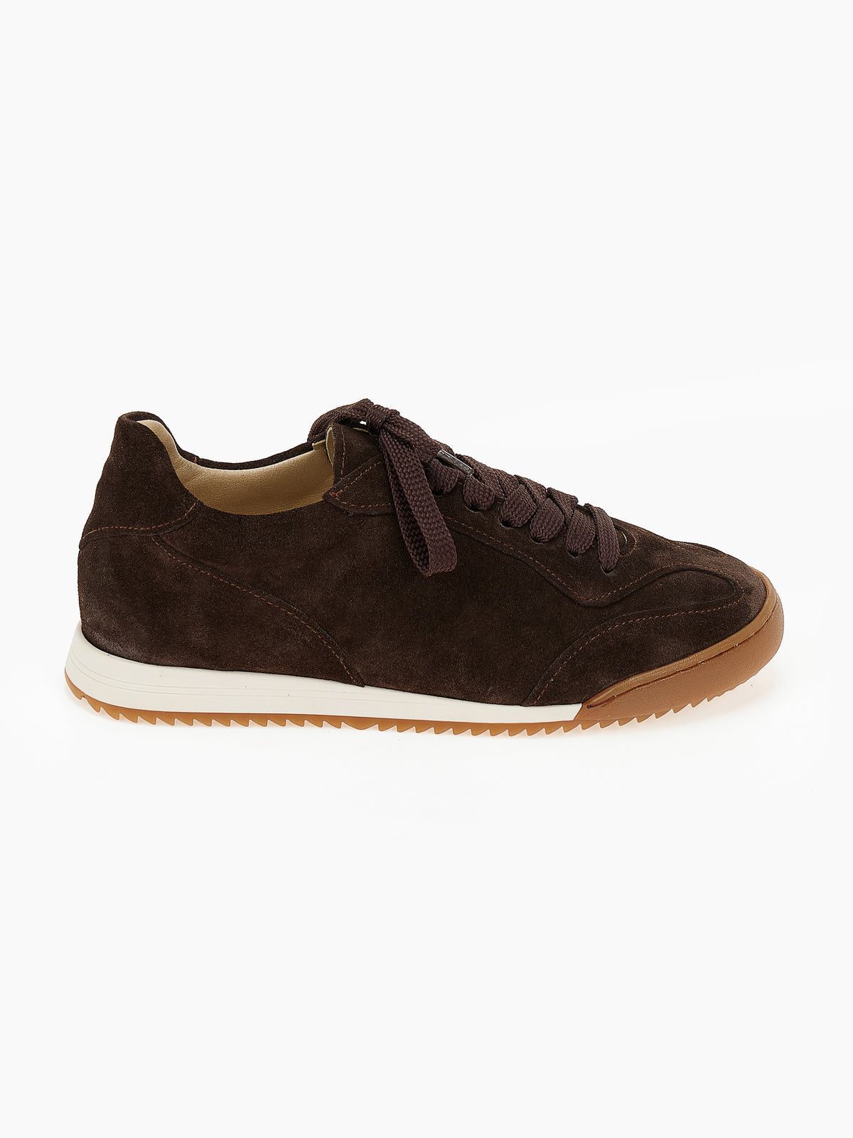 DORE | Sneakers Καστόρι Retro | Καφέ Σκούρο