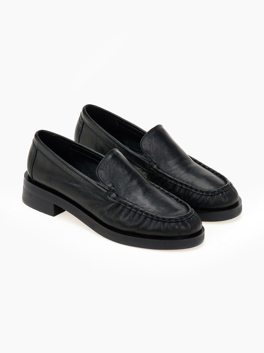 DORE | Loafers Μαλακό Δέρμα Μοκασίνι | Μαύρο