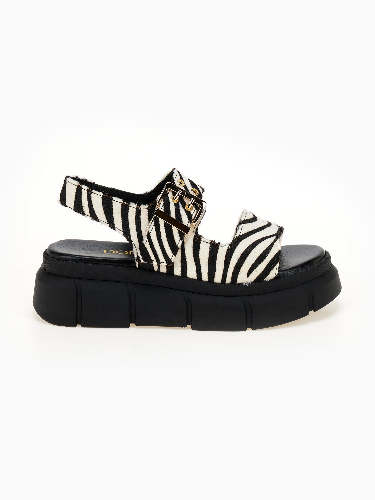 DORE | Πέδιλα Slingback Platform | Zebra Print