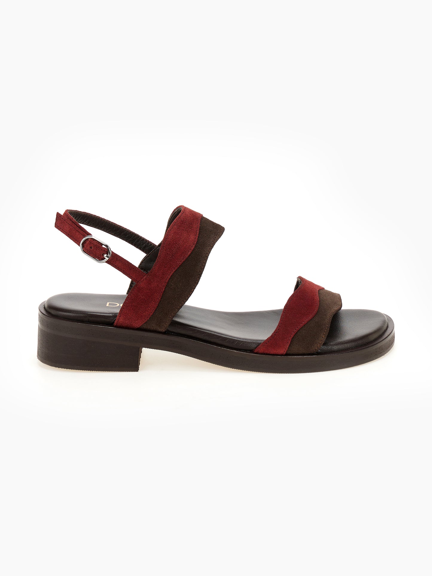 DORE | Πέδιλα Καστόρι Slingback | Μπορντό / Σοκολατί