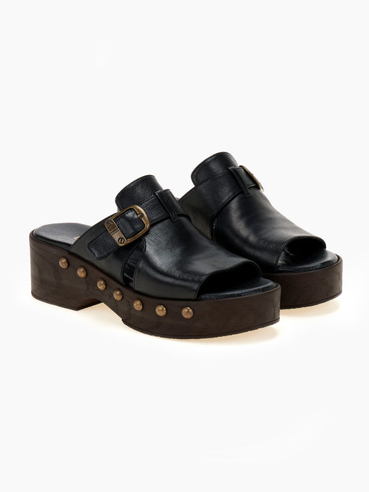 DORE | Mules Clog με Τρούκς | Μαύρο